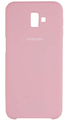 Задняя накладка Soft Touch для Samsung Galaxy J610/J6 Plus розовый