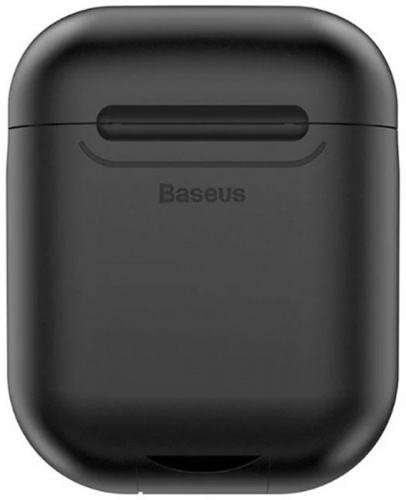 Чехол-зарядка Baseus для Airpods беспроводная QI зарядка чёрный
