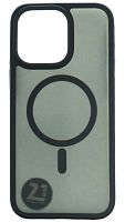 Силиконовый чехол HOCO для Apple iPhone 15 Pro Max Anti-fall Flexible Airbag Magnetic Case черный