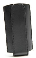 Кожаный футляр для сотового телефона Sam D780/S5610 с ремешком (черный)