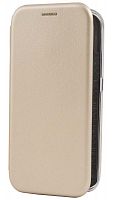 Чехол-книга OPEN COLOR для Samsung Galaxy A01/A015 золотой