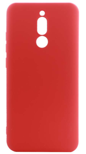 Силиконовый чехол Soft Touch для Xiaomi Redmi 8 красный