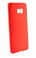 Силиконовый чехол Cherry для SAMSUNG Galaxy S6 Edge Plus красный