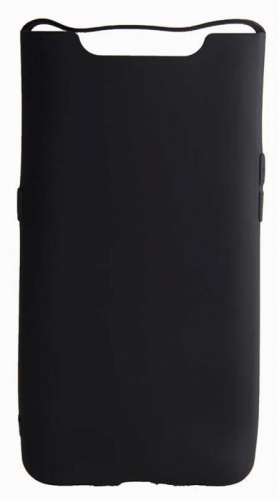 Силиконовый чехол для Samsung Galaxy A80/A90 черный