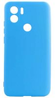 Силиконовый чехол Soft Touch для Xiaomi Redmi A1 Plus голубой