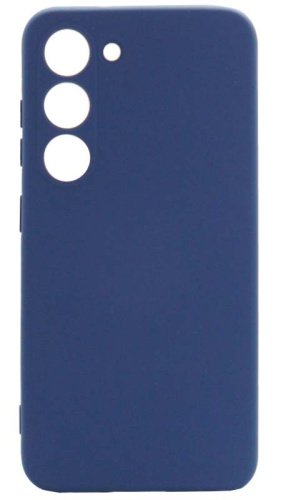 Силиконовый чехол для Samsung Galaxy S23 Soft синий