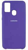 Задняя накладка Soft Touch для Samsung Galaxy M30s/M215 фиолетовый