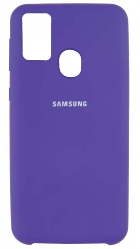 Задняя накладка Soft Touch для Samsung Galaxy M30s/M215 фиолетовый