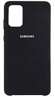 Задняя накладка Soft Touch для Samsung Galaxy S20 Plus черный