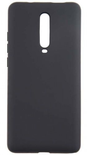 Силиконовый чехол Soft Touch для Xiaomi Mi9T черный
