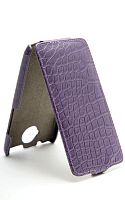 Чехол-книжка Armor Case HTC One X crocodile purple