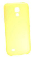 Задняя накладка "Jack Case" Ultra Thin 0,35 mm для Samsung i9190 Galaxy S4 mini, жёлтая