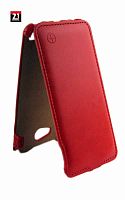 Чехол футляр-книга Pulsar для LG Max X155 красный Shell Case