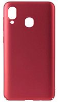 Задняя накладка Slim Case для Samsung Galaxy A20/A30/A205/A305 красный
