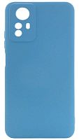 Силиконовый чехол для Xiaomi Redmi Note 12S Soft голубой