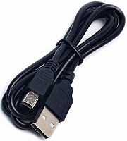 Кабель USB - mini USB RockBox 100см 1,5A черный