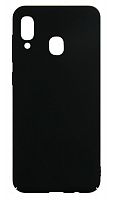 Задняя накладка Slim Case для Samsung Galaxy A20/A30/A205/A305 чёрный