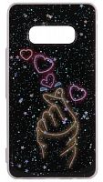 Силиконовый чехол для Samsung Galaxy S10e/G970 со звездами щелчок пальцами