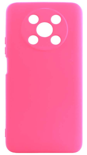 Силиконовый чехол Soft Touch для Huawei Nova Y90 неоновый розовый