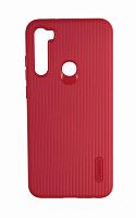 Силиконовый чехол Cherry Stripe для Xiaomi Redmi Note 8T красный
