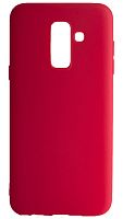 Силиконовый чехол для Samsung Galaxy A605/A6 Plus (2018) красный