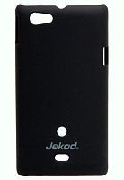 Задняя накладка Jekod для Sony Xperia miro/ST23i (чёрная)