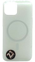 Задняя накладка MagSafe для Apple Iphone 15 прозрачный