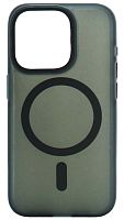 Силиконовый чехол HOCO для Apple iPhone 15 Pro Lord Magnetic Case черный