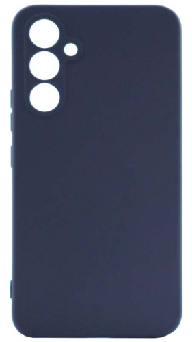 Силиконовый чехол для Samsung Galaxy A54/A546 матовый синий