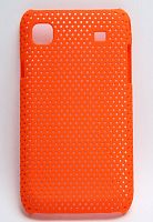 Накладка для Samsung i9000/i9001 Galaxy S сетка оранжевая