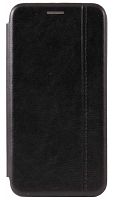 Чехол-книга OPEN COLOR для Samsung Galaxy G532/J2 Prime с прострочкой чёрный