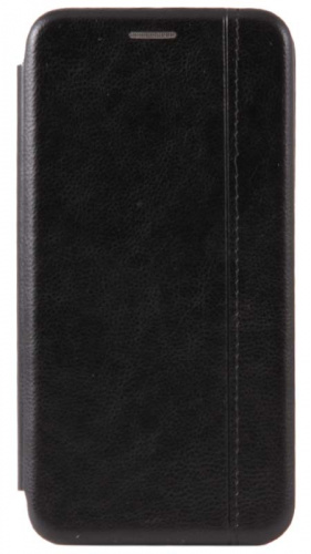 Чехол-книга OPEN COLOR для Samsung Galaxy G532/J2 Prime с прострочкой чёрный