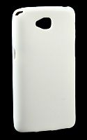 Силиконовый чехол для LG D686 Optimus G Pro Lite Dual глянцевый, (белый)