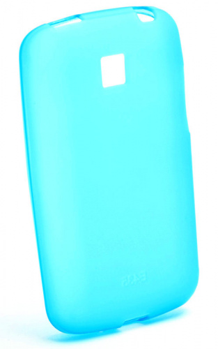 Силикон LG Optimus L3 2 E435 матовый голубой