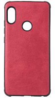 Силиконовый чехол для Xiaomi Redmi Note 5 Pro кожа красный