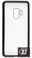 Чехол-накладка для Samsung Galaxy S9/G960 360 градусов магнитная чёрный
