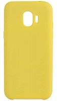 Задняя накладка для Samsung Galaxy J260/J2 Core желтый
