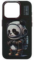 Силиконовый чехол для Apple iPhone 15 Pro MagSafe nk панда