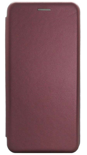 Чехол-книга OPEN COLOR для Samsung Galaxy A14/A145 бордовый фото 2