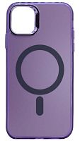Силиконовый чехол MagSafe для Apple iPhone 11 magnetic фиолетовый