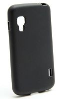 Силикон LG Optimus L5 2 E455 матовый черный
