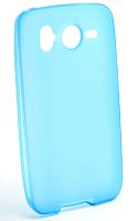Силикон HTC Desire HD матовый синий