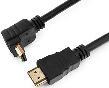 Кабель HDMI Cablexpert CC-HDMI490-6 19M/19M, v2.0 медь позол.разъемы экран угловой 1.8м чёрный