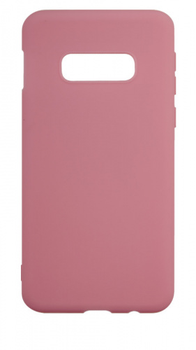 Силиконовый чехол для Samsung Galaxy S10e/G970 розовый