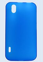 Силикон LG Optimus Black/P970 матовый синий