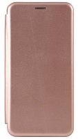 Чехол-книга OPEN COLOR для Samsung Galaxy A12/A125 розовое золото
