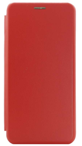 Чехол-книга OPEN COLOR для Samsung Galaxy A20S/A207 красный фото 2