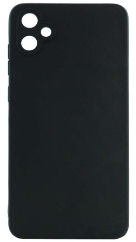 Силиконовый чехол для Samsung Galaxy A05/A055 с защитой камеры черный