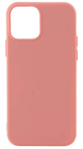 Силиконовый чехол Soft Touch для Apple iPhone 12/12 Pro бледно-розовый