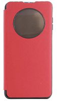 Чехол-книга для Samsung Galaxy A04S/A047 с окном красный